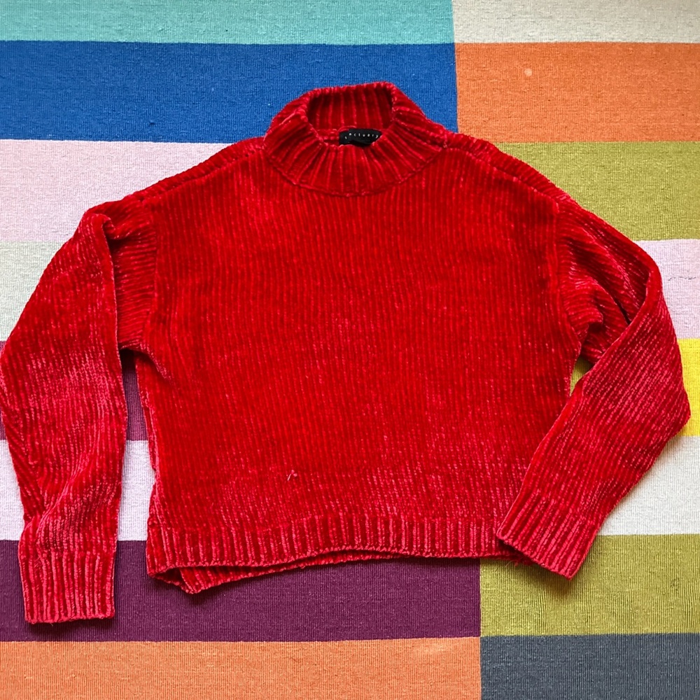 Cozy Sanctuary Red Women's Sweater